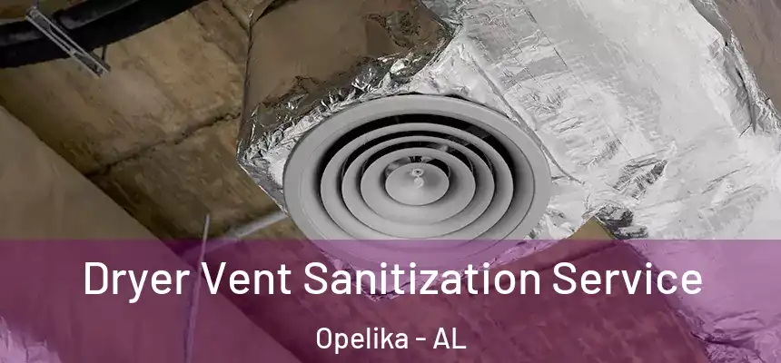  Dryer Vent Sanitization Service Opelika - AL