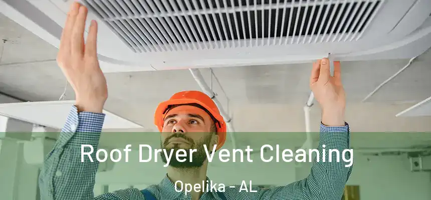 Roof Dryer Vent Cleaning Opelika - AL